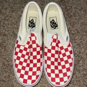Red and White Checkered Vans